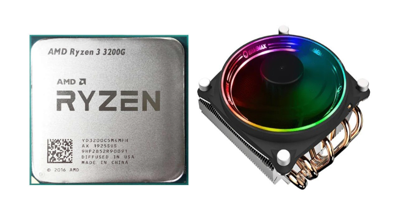 AMD Ryzen 3 3200G 3.6 C/Radeon Vega 8 AM4 OEM + Cooler Gamemax GAMMA 300