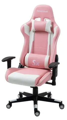 Silla Gamer Solarmax 5001 Rosa (SXGC-5001-RS)
