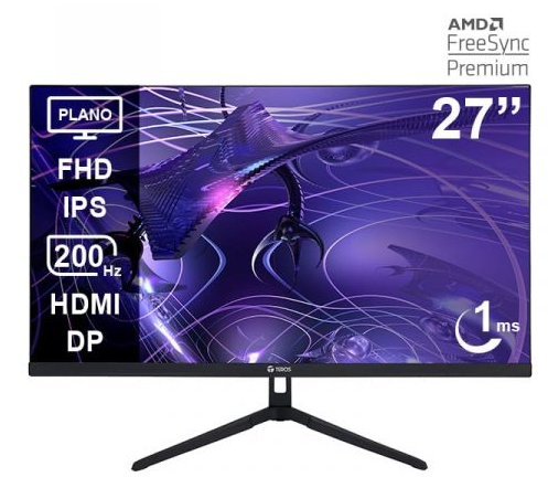 Monitor Gamer Teros 27" Plano IPS FHD 200hz (TE-2786G)