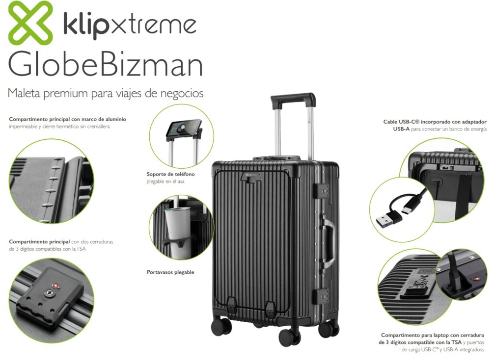 Maleta Klip Xtreme Viaje Negocios (KNL-500)