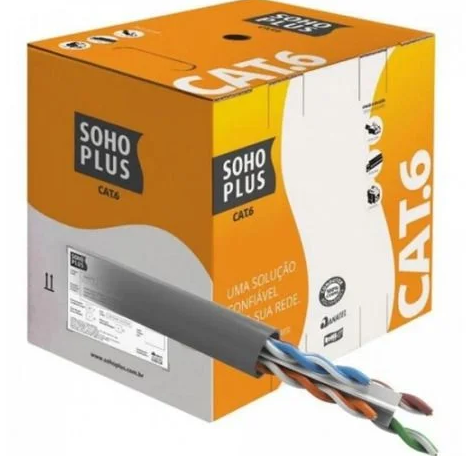 Cable UTP Furukawa SOHO PLUS Int Cat 6 x 305 Mts CMX Gris (23400200)