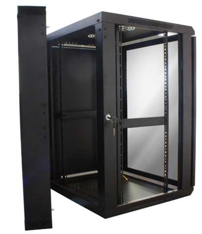 Rack Mural SOHO 19'' 12U 600Mm GLC Desarmado (GLC-MURALP-12U600) Negro