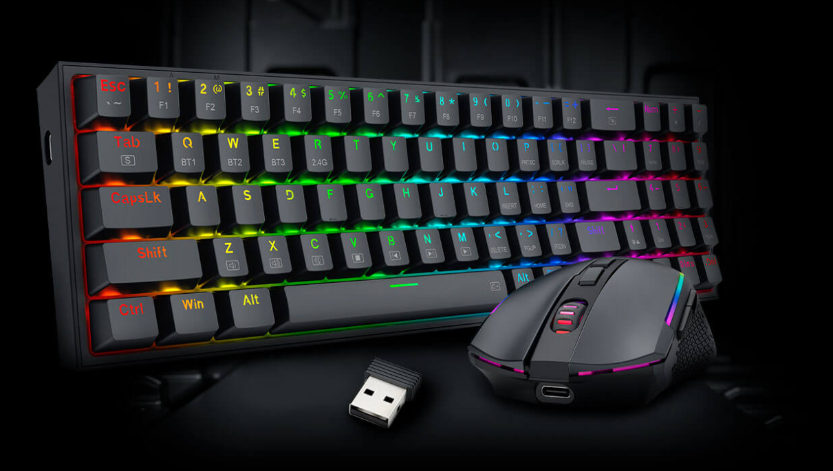Combo Inalambrico Redragon 2 en 1 (S136)