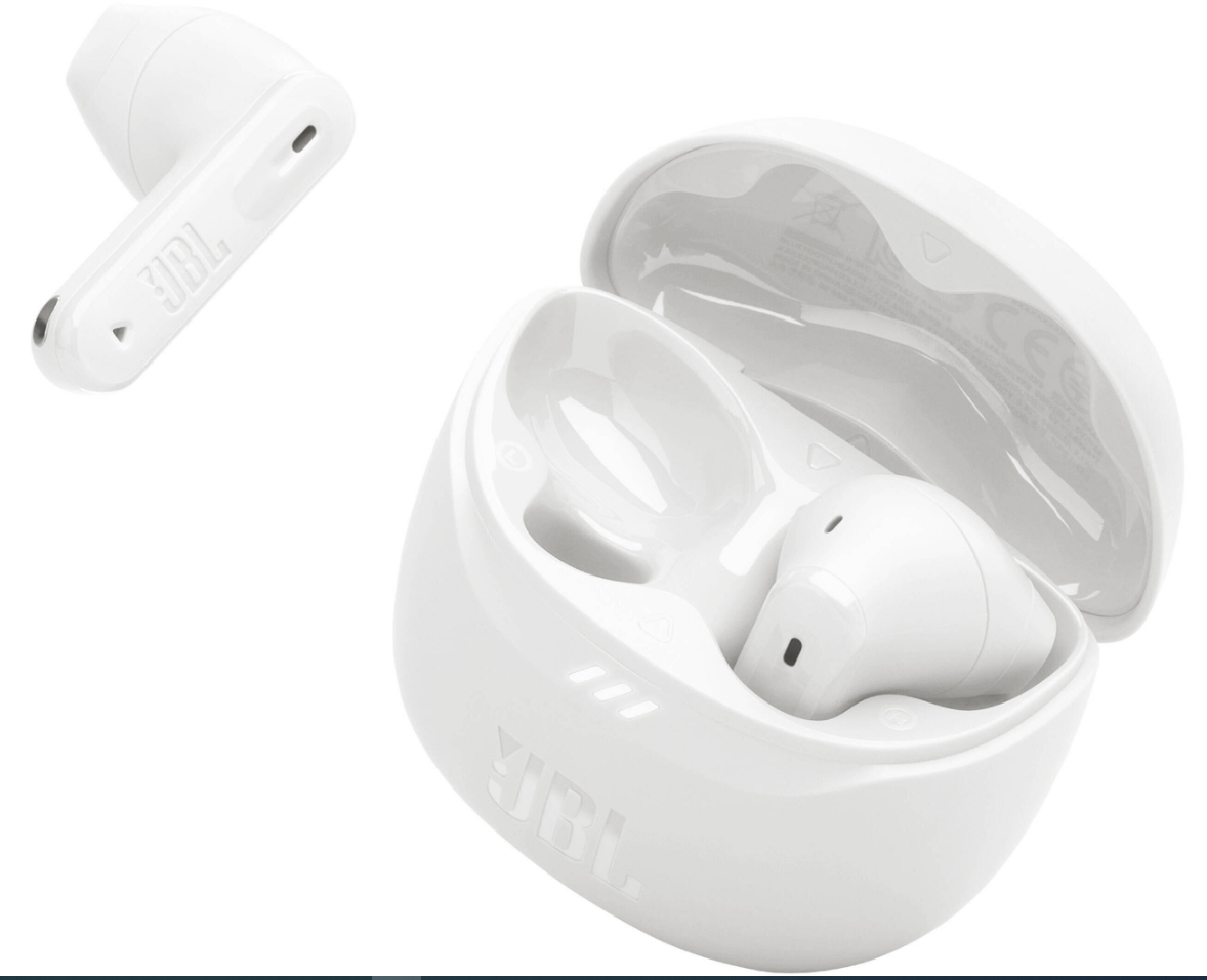 Auricular Bluetooth JBL TUNE FLEX 2 (JBLTFLEX2WHTAM) Blanco