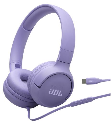 Auricular JBL TUNE 520C Usb-C (JBLT520CPURAM) Purple