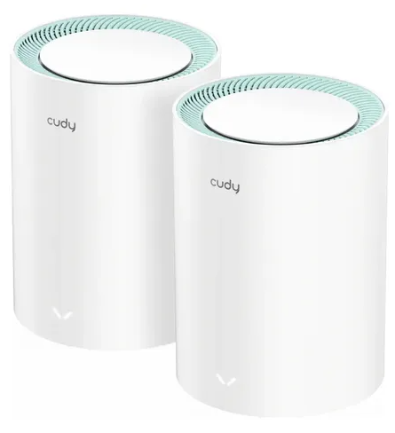 Sistema Wi-Fi Mesh Cudy AC1200 Gigabit Pack x2 (M1300)