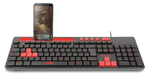 Teclado Gamer GK120 Multilaser con Soporte para Celular Blanco (TC504)