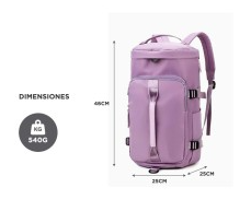Mochila de Gimnasio Informal Lila (MOCH145V)
