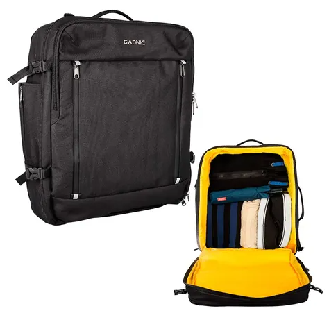 Mochila de Viaje Primicia Gde Fly Impermeable Antirrobo Cabi (MOCH0230)