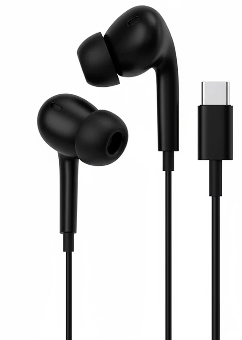 Auricular Intrauditivo c/microfono Tipo-C Kolke Negro (KAI-742) 631042