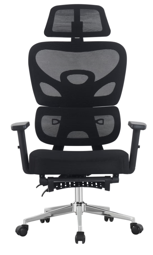 Silla Oficina Ergonomica Negra Empoli (EM-ERG3) HESX0129