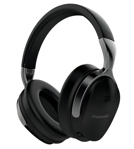 Auricular Bluetooth con Cancelacion de Ruido Moonki MV-S21BT Negro