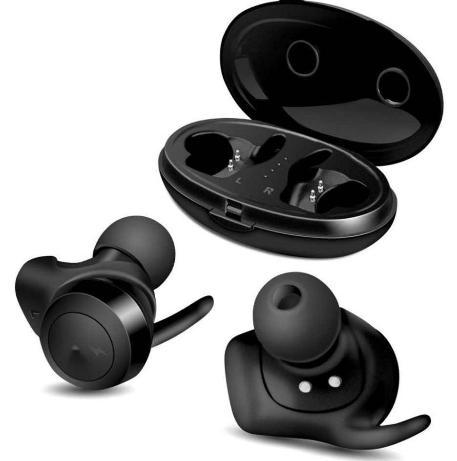 Auricular Bluetooth Earbuds Moonki MA-TWS66 Negro