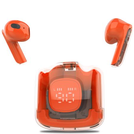 Auricular Bluetooth Earbuds Moonki MA-TWS50 Naranja