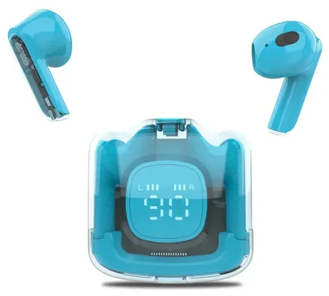 Auricular Bluetooth Earbuds Moonki MA-TWS50 Celeste