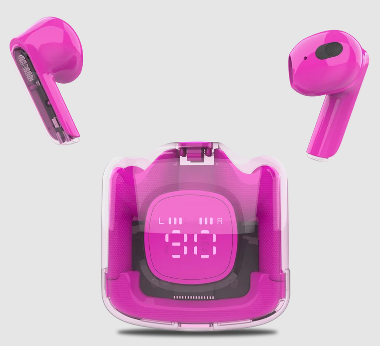 Auricular Bluetooth Earbuds Moonki MA-TWS50 Rosado