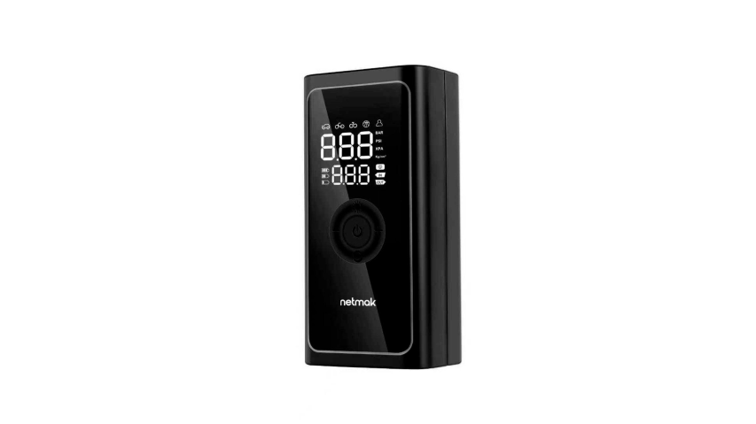 Compresor de Air Con Powerbank Netmak (NM-CA101)