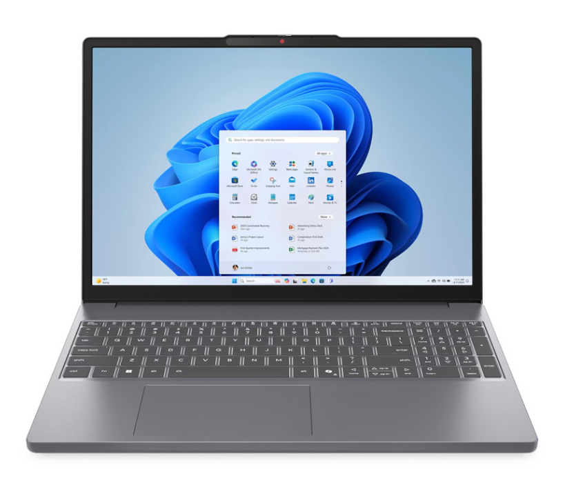 Notebook Lenovo IP Slim 3 15IRH10 I5-13420H/8GB RAM/512GB SSD/15.3" WUXGA W11 H SL (83K100UHAR) Luna Grey Tcl Es