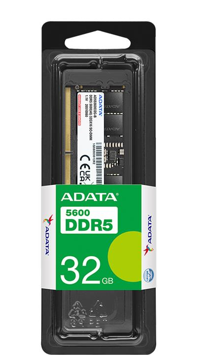 Memoria DDR5 32GB ADATA 5600 MHz (AD5S560032G-S) Para Notebook