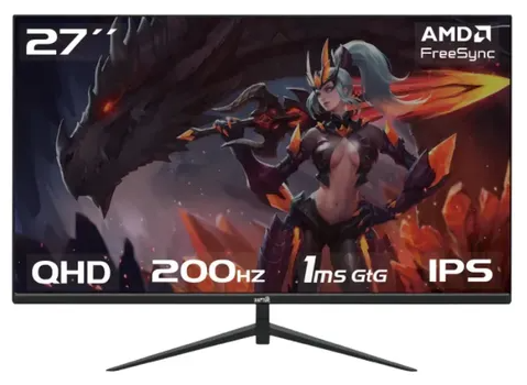 Monitor Gamer Raptor 27" QHD 200Hz (RAP-MON-27QHD-200IPS)