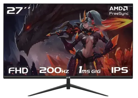 Monitor Gamer Raptor 27" FHD 200Hz (RAP-MON-27FHD-200IPS)