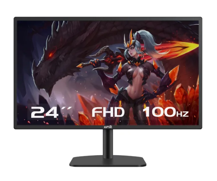 Monitor Gamer Raptor 23.6" FHD 100Hz (RAP-MON-24FHD-100)