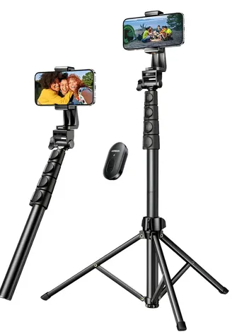 Tripode con Funcion de Selfie Stick y Contro Bluetooth (LP680) 15609