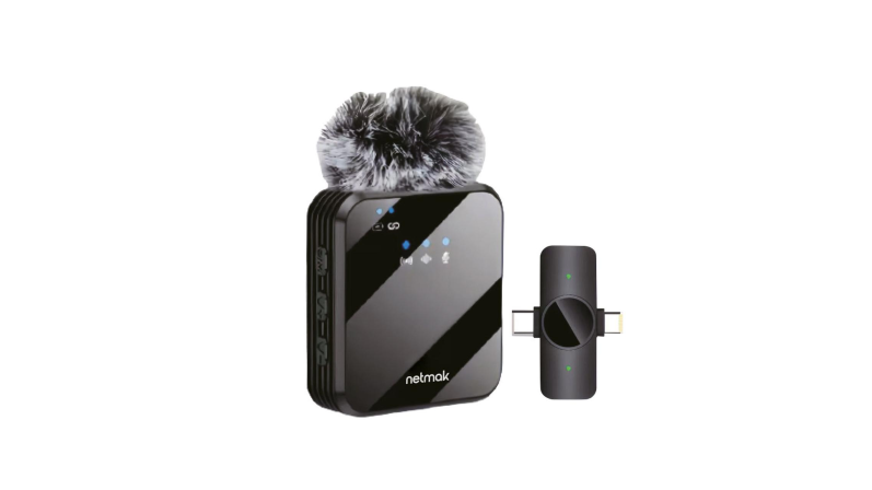 Microfono Inalambrico Corbatero Profecional Netmak (NM-MC13)