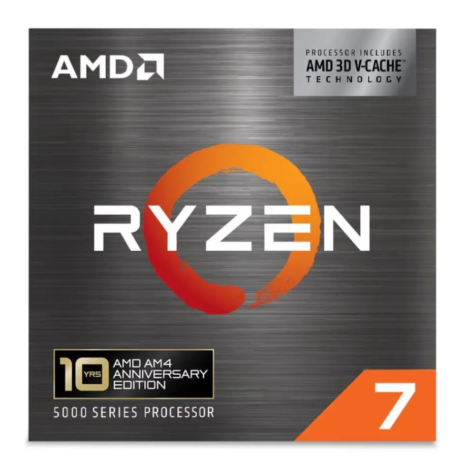 AMD Ryzen 7 5800X3D 4.5 Ghz AM4 Requiere Placa de Video SIN COOLER (100-100000651POF)